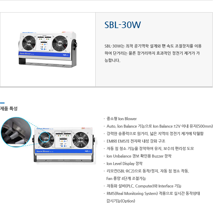 SBL-30W 에 대한 설명