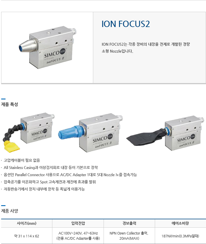 ION FOCUS2 에 대한 설명